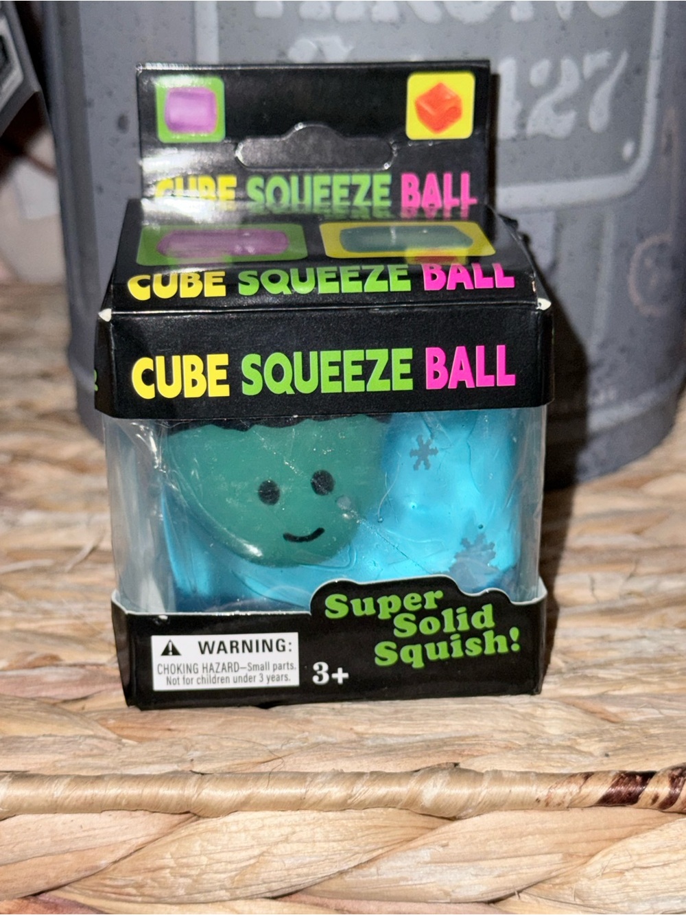 Cube Halloween Squeeze Ball Super Solid Squish Toy